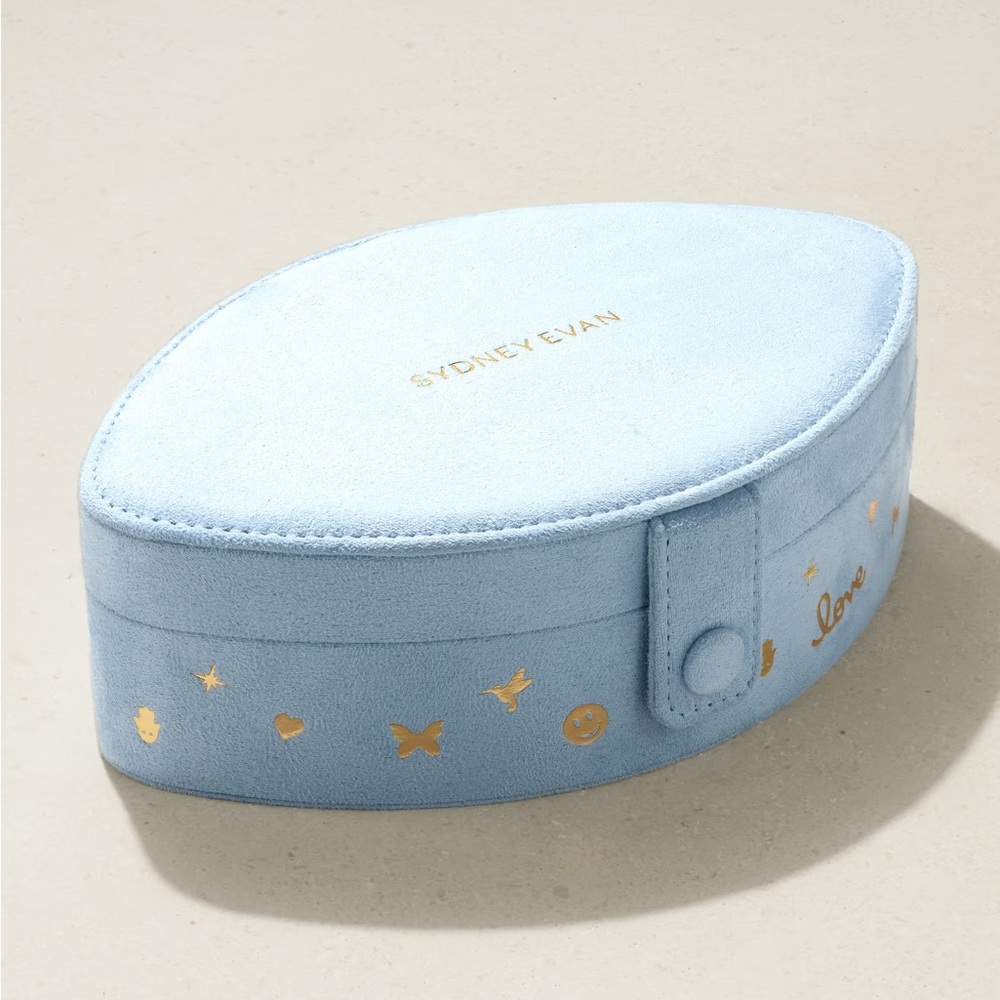 Sydney Evan Blue Icon Jewelry Box